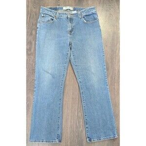 Levis 515 Womens Boot Cut Denim Blue Jeans Size 16M 36x30 (396)